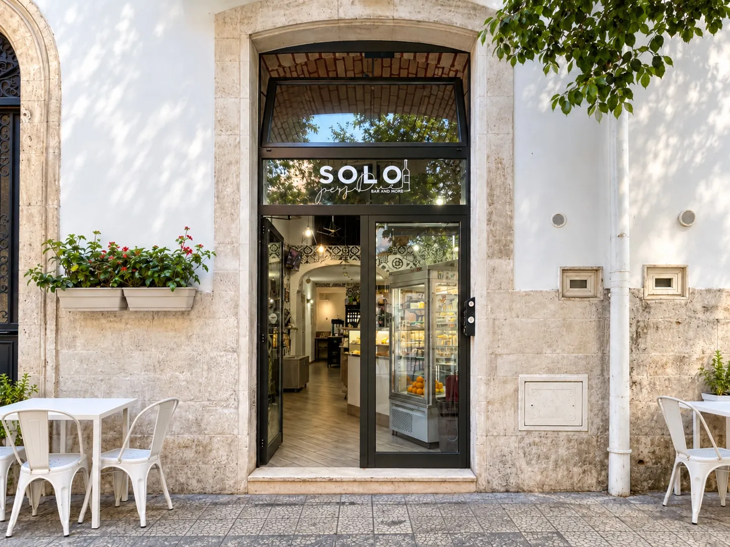 L’ingresso di Solo Per Due in Via Montegrappa a Martina Franca